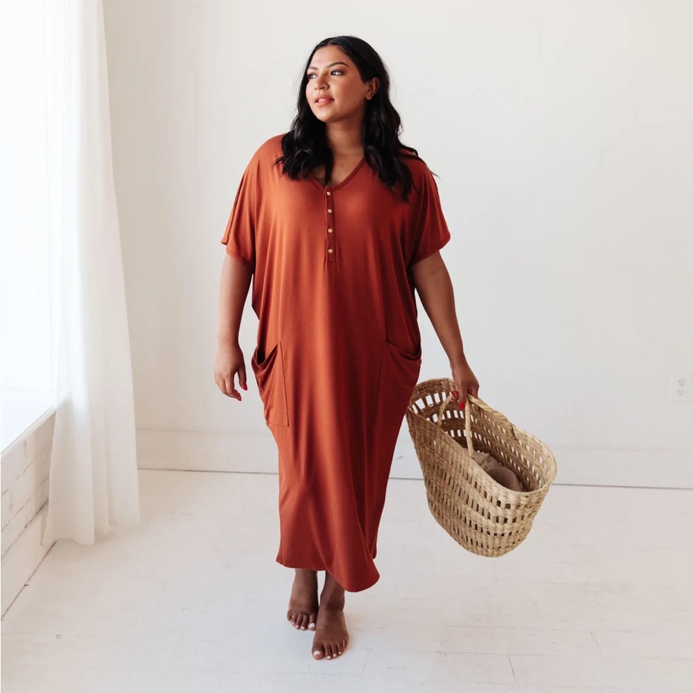 Dwell & slumber copper cocoon dress size XS/S